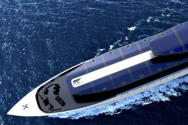 X : Le bateau qui transporte l'électricité